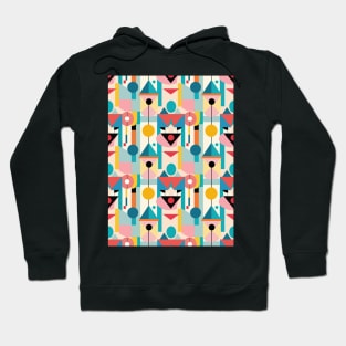 Bauhaus Geometric Pattern III Hoodie